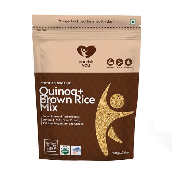 Nourish You Qui Noa Saponin Free Brown Rice Imported